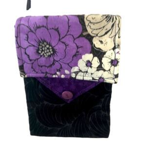 𝅺bohemian style bag 6 x 9.5. Fabric cotton